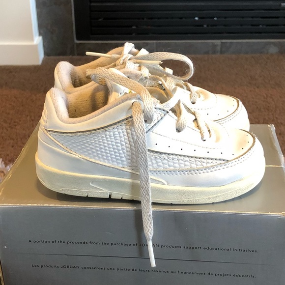 Jordan Other - Air Jordan 2 “Pure White” size 7c